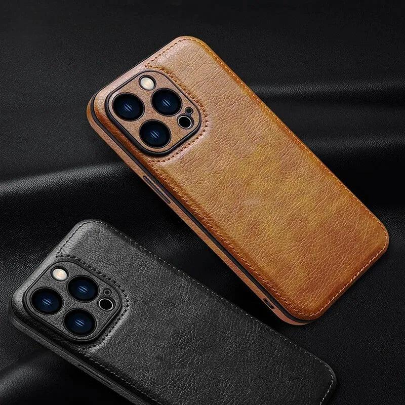 Capinha de iPhone de Couro MZ23