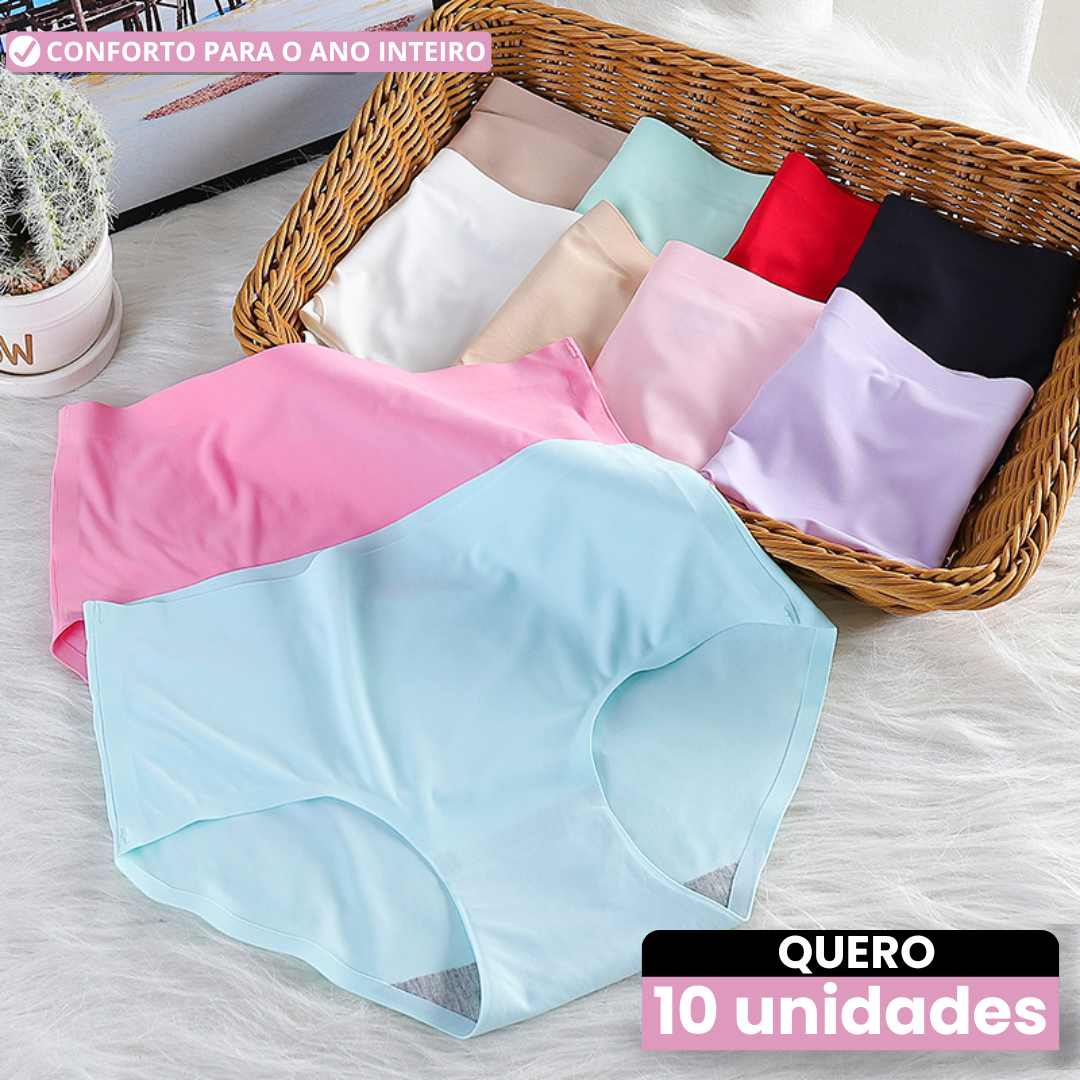 Calcinha Antibacteriana Invisible  - Pacotes Promocionais