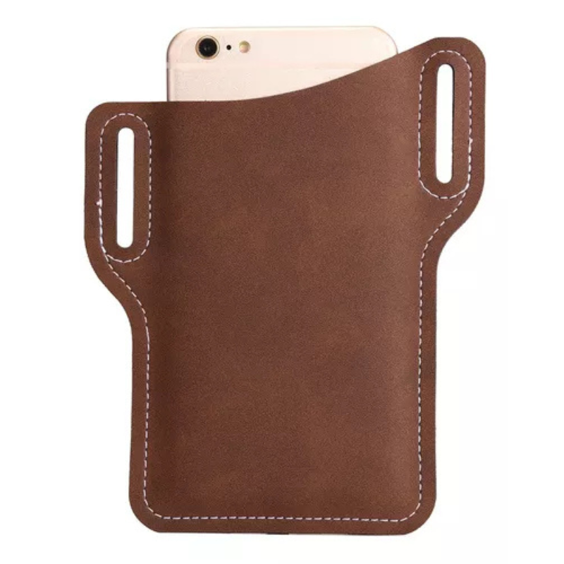 Porta Celular de Couro Luxo Portátil