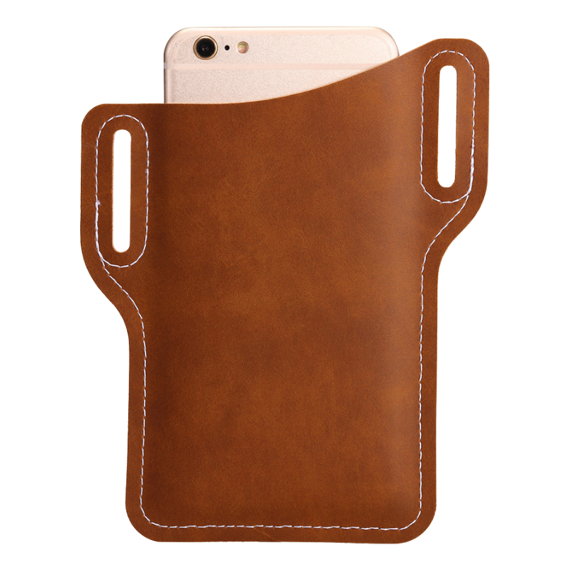Porta Celular de Couro Luxo Portátil