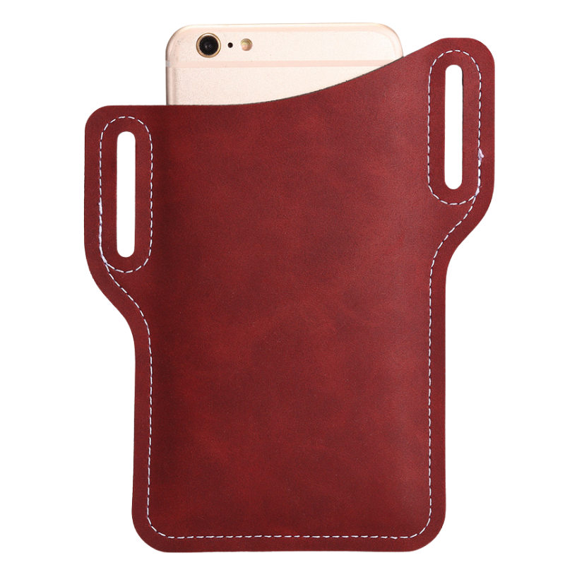 Porta Celular de Couro Luxo Portátil