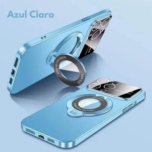 Case para Iphone com suporte magnético
