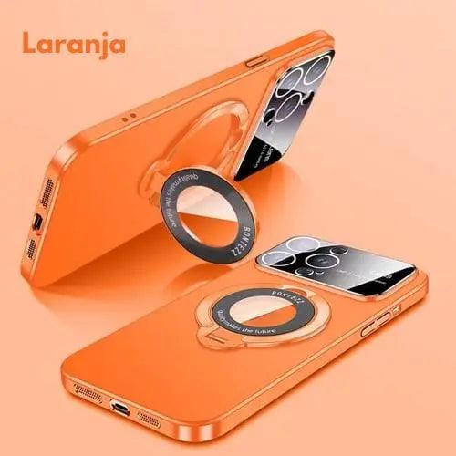 Case para Iphone com suporte magnético