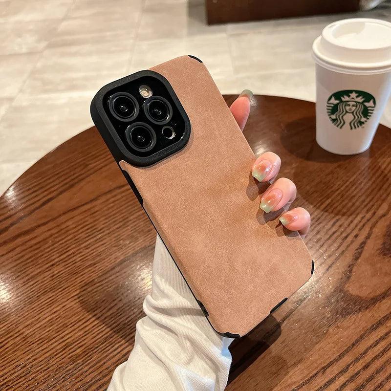 Case de Couro para Iphone Forge