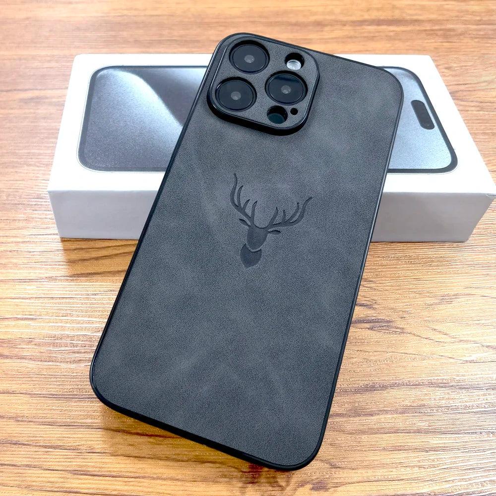 Capa de Couro para iPhone Laguna