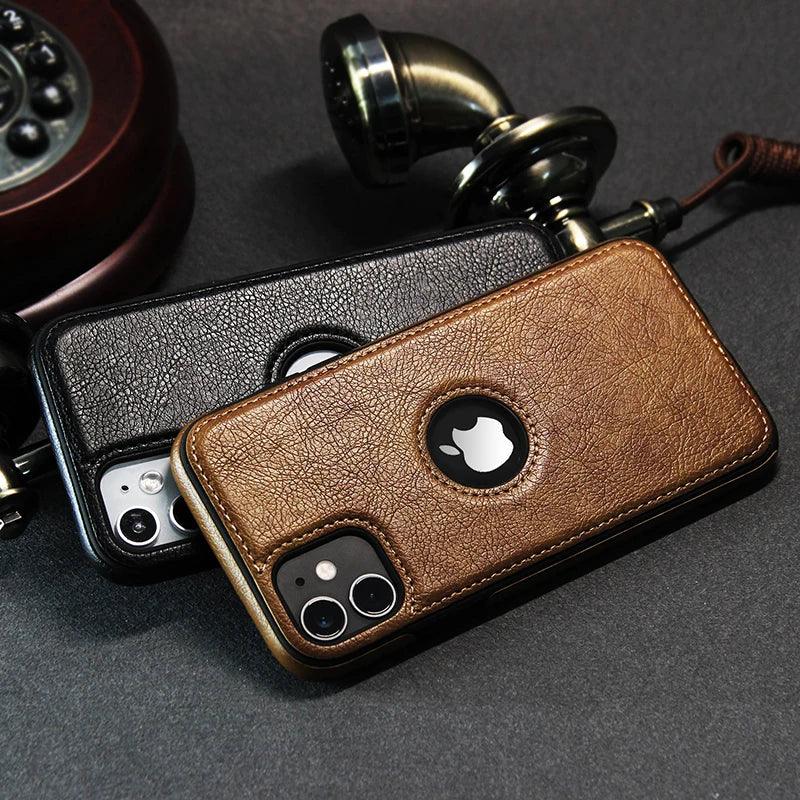 Case iPhone de Couro NZ Luxe