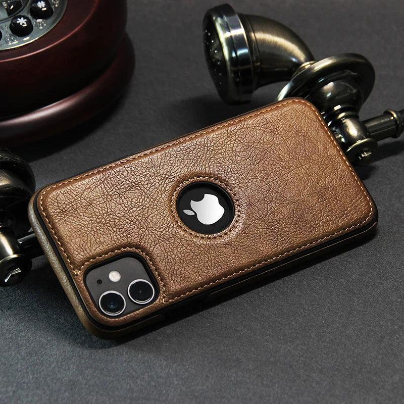 Case iPhone de Couro NZ Luxe