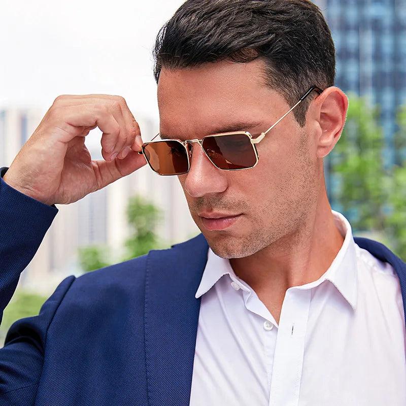 Óculos de Sol Masculino Retangular Vortex