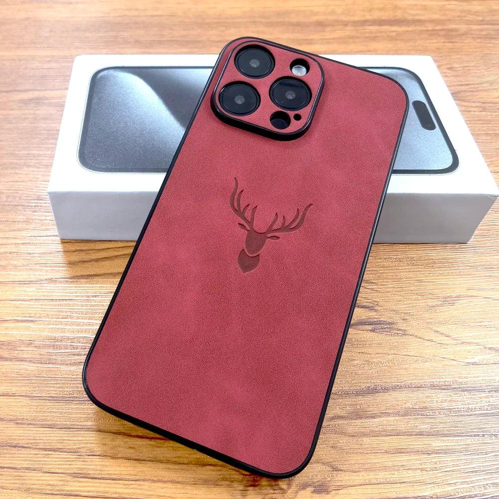 Capa de Couro para iPhone Laguna