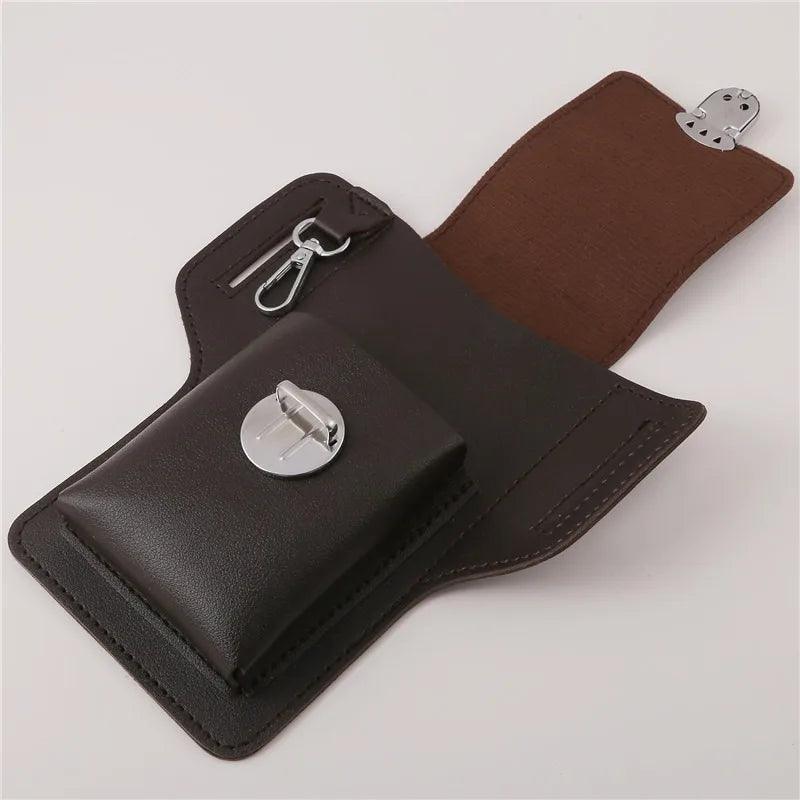 Porta Celular de Couro Luxo para Cinto