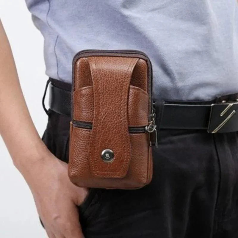 Bolsa Masculina de Couro para Cinto Still