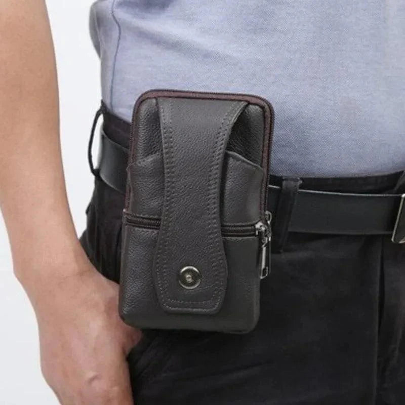 Bolsa Masculina de Couro para Cinto Still