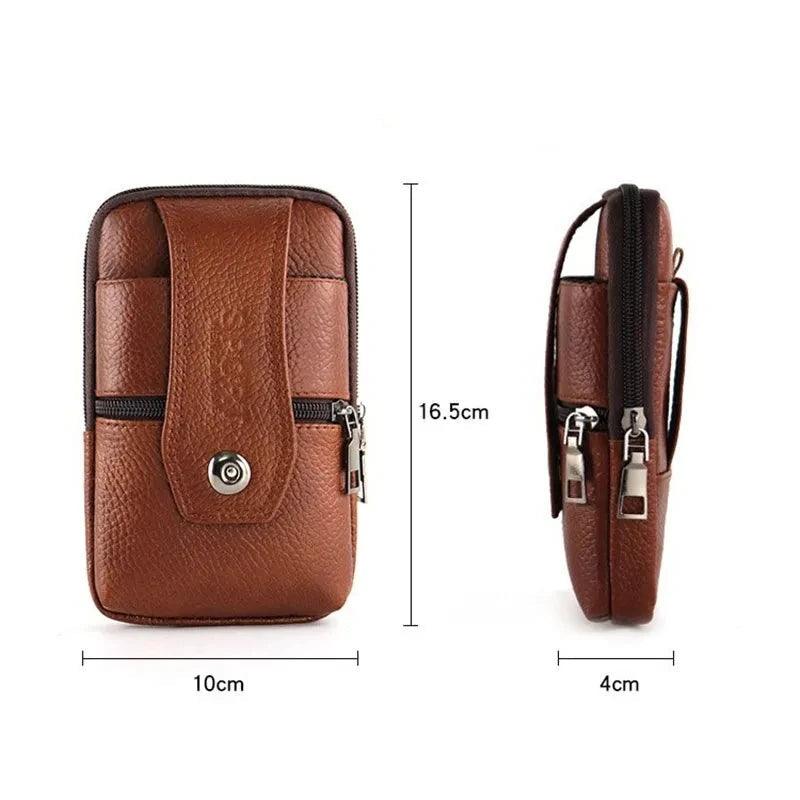 Bolsa Masculina de Couro para Cinto Still
